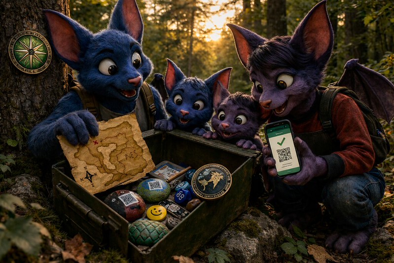 Yak heokeshyty z Geotrackables